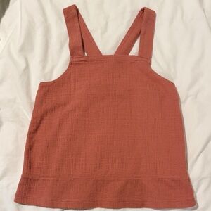Madewell Textured Coral Tank Top